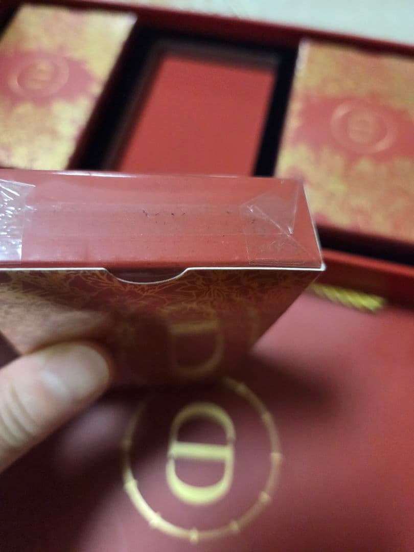 新品未開封免税店ノベルティディオールDiorロゴ付トランプカード４セット送料無料