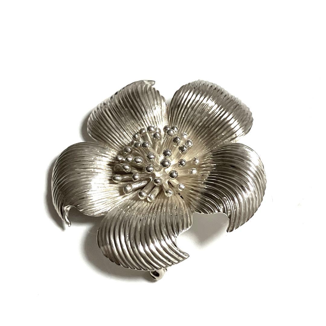 Tiffany&Co. ティファニー ドッグウッド フラワー 花 ブローチ