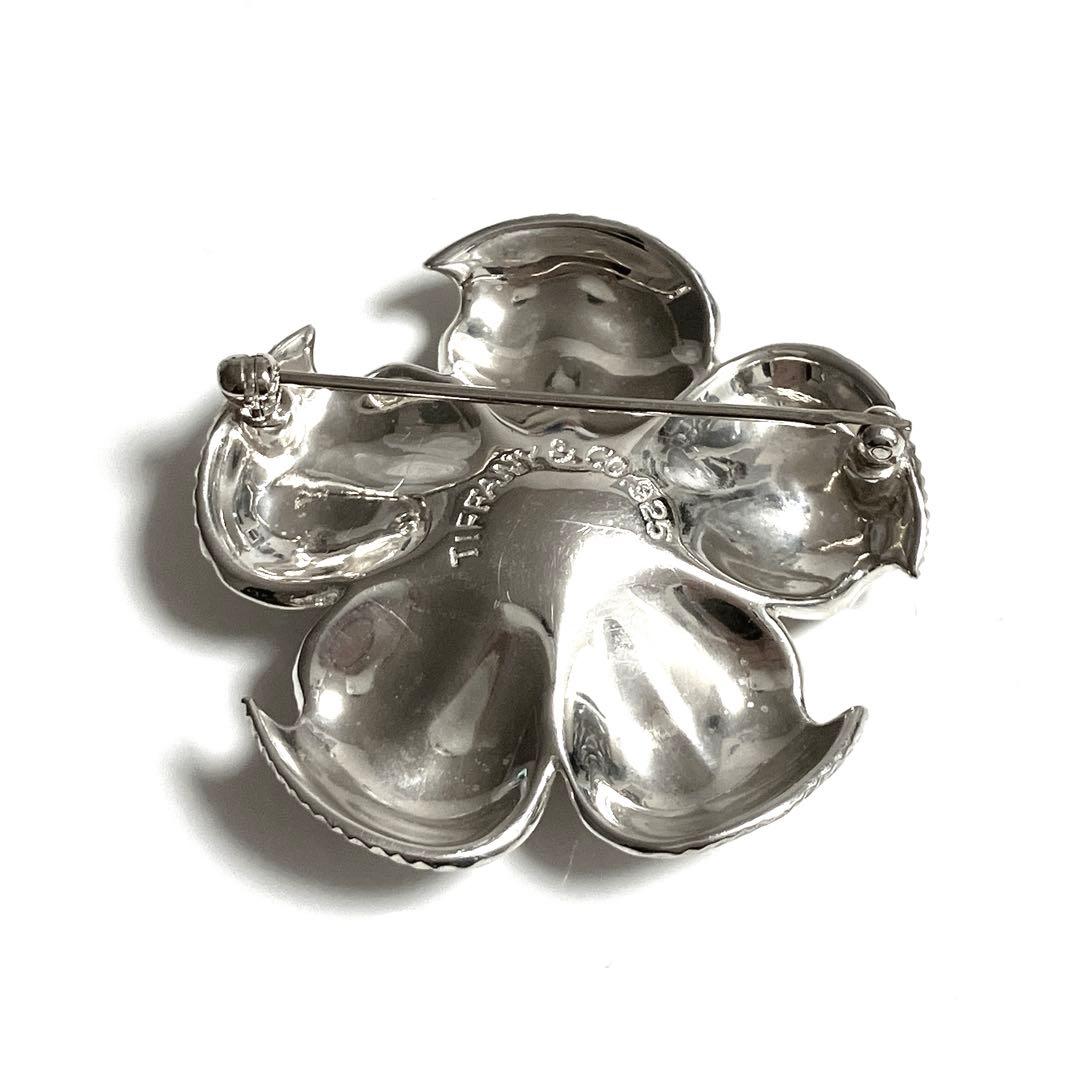 Tiffany&Co. ティファニー ドッグウッド フラワー 花 ブローチ