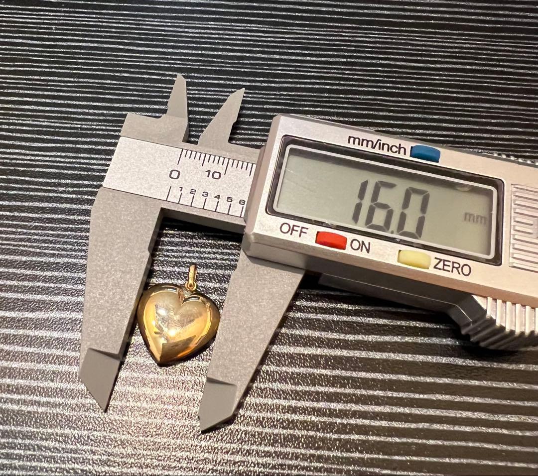 【値下げ】18金レディースペンダントタップ/チャームハート　セール❣️