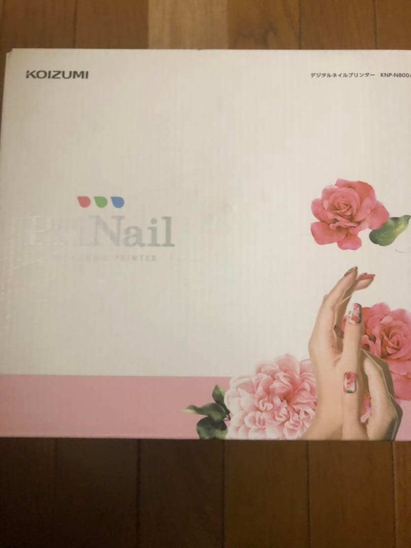 新品　保証あり　コイズミ デジタルネイルプリンター ピンク KNP-N800/P