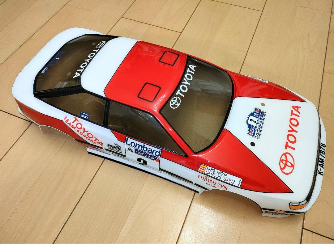 タミヤ　ＲＣ　トヨタ　セリカ　ラリー　ＧＴ－ＦＯＵＲ　ボディ　ＳＴ１６５　未使用