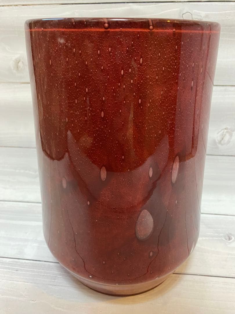 割引henry dean ヘンリーディーン クレモンス ハイM クラレット 花瓶