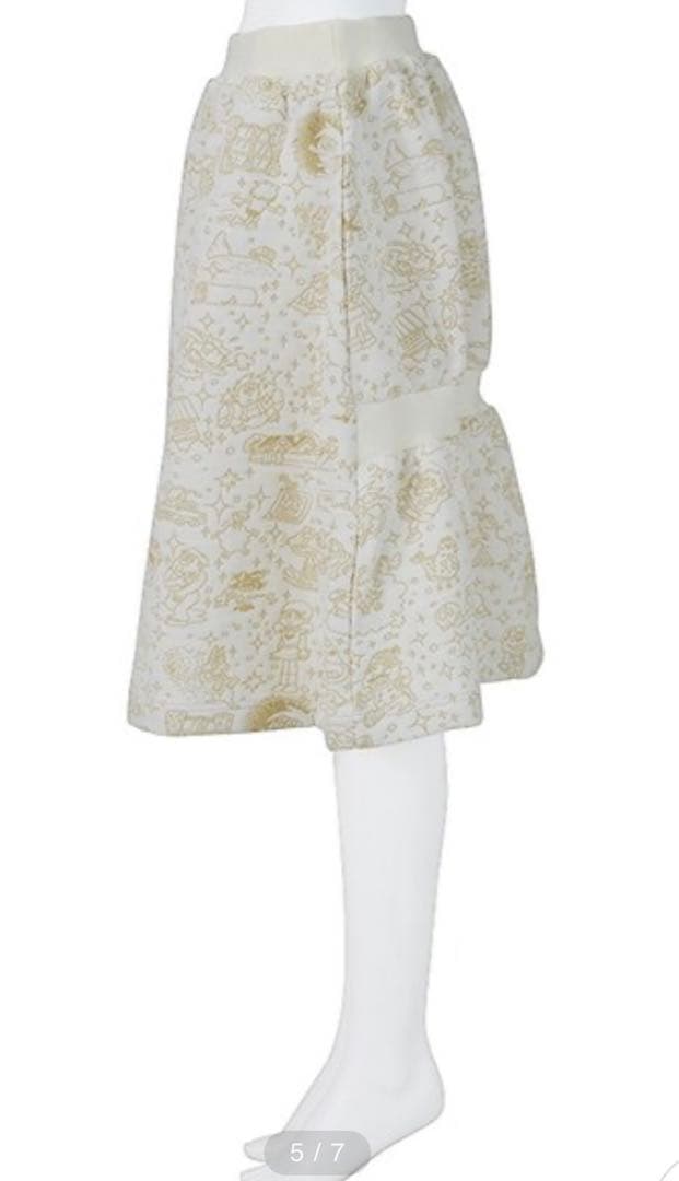 ネネット　ゆめいっぱい　ラメジャガード　タナカカツキ　パーカー　スカート