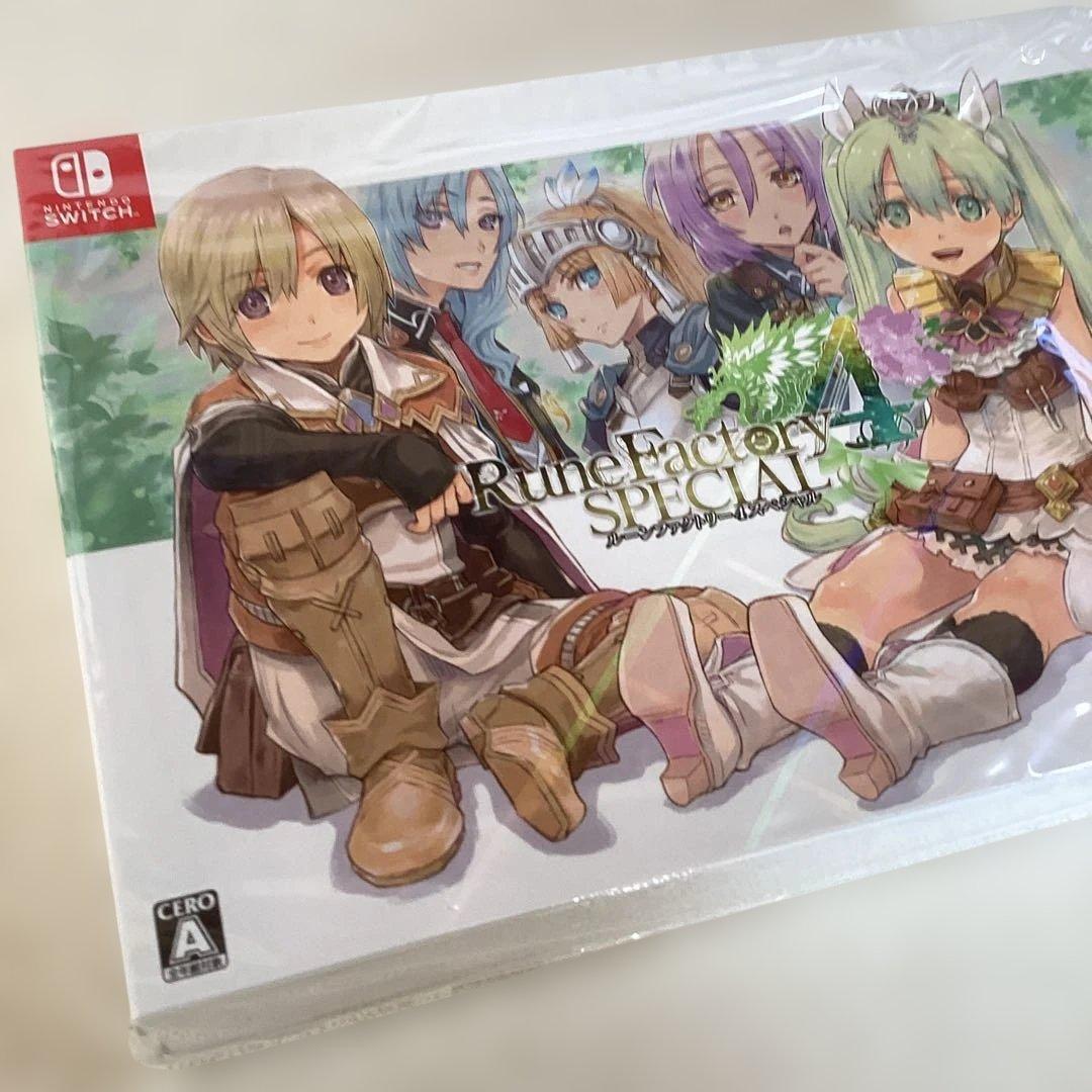 ナ*シ様 任天堂swithソフト【ルーンファクトリー4スペシャル】メモリアルBO