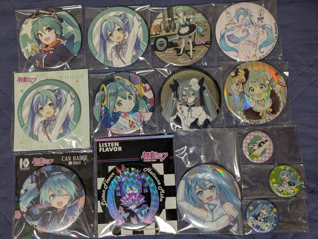 初音ミク 缶バッジ セット １３