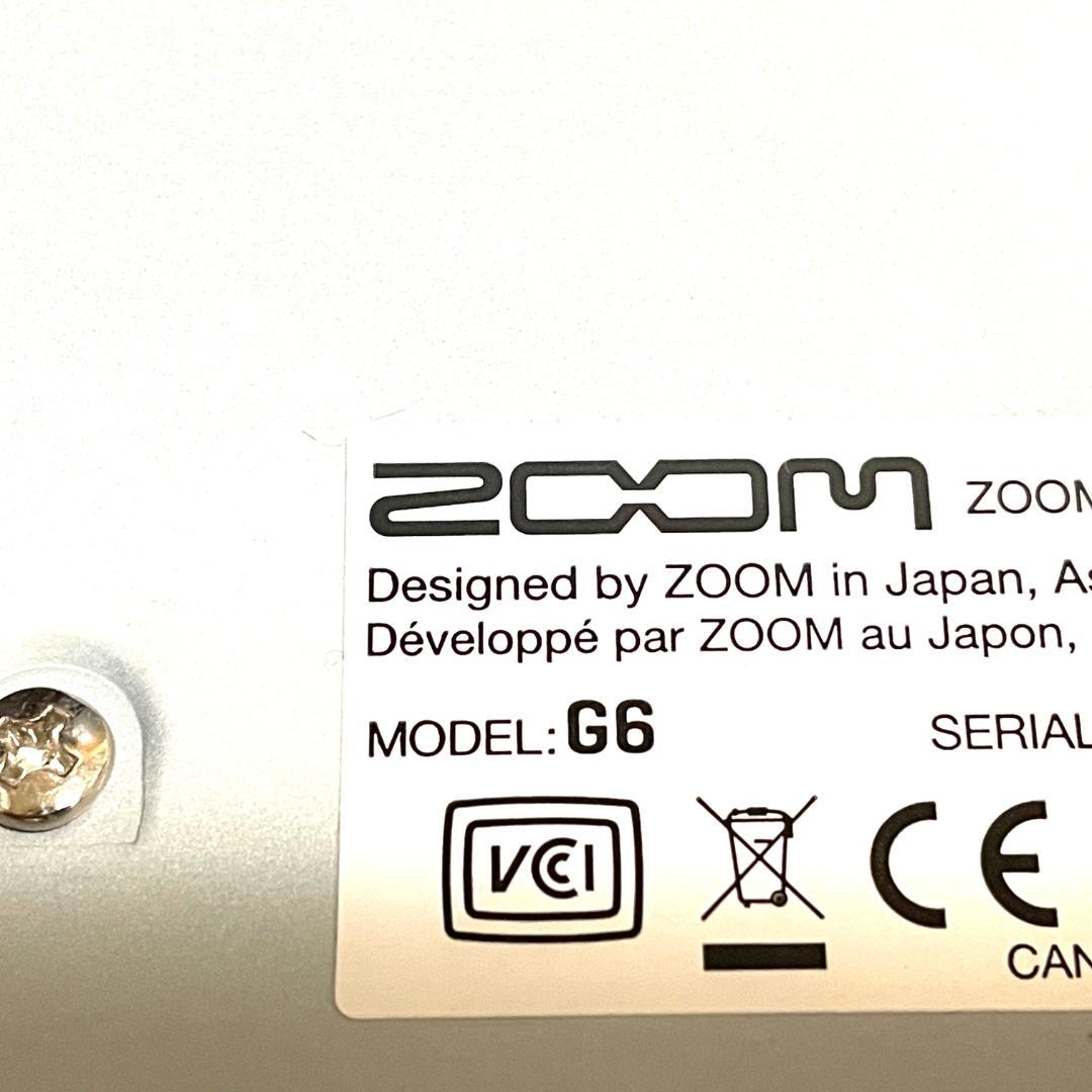 ZOOM G6 ギター マルチエフェクター 本体のみ