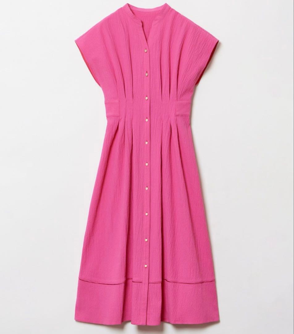 【LOULOU WILLOUGHBY】リップルタックワンピース　サイズ2