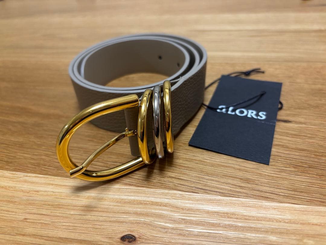 aLORS Paris ベルト Cappuccinoトープ 70