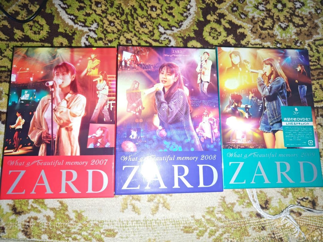 ZARD What a Beautiful Memory DVD 3枚セット