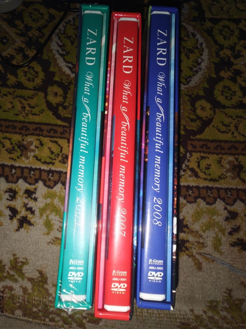ZARD What a Beautiful Memory DVD 3枚セット