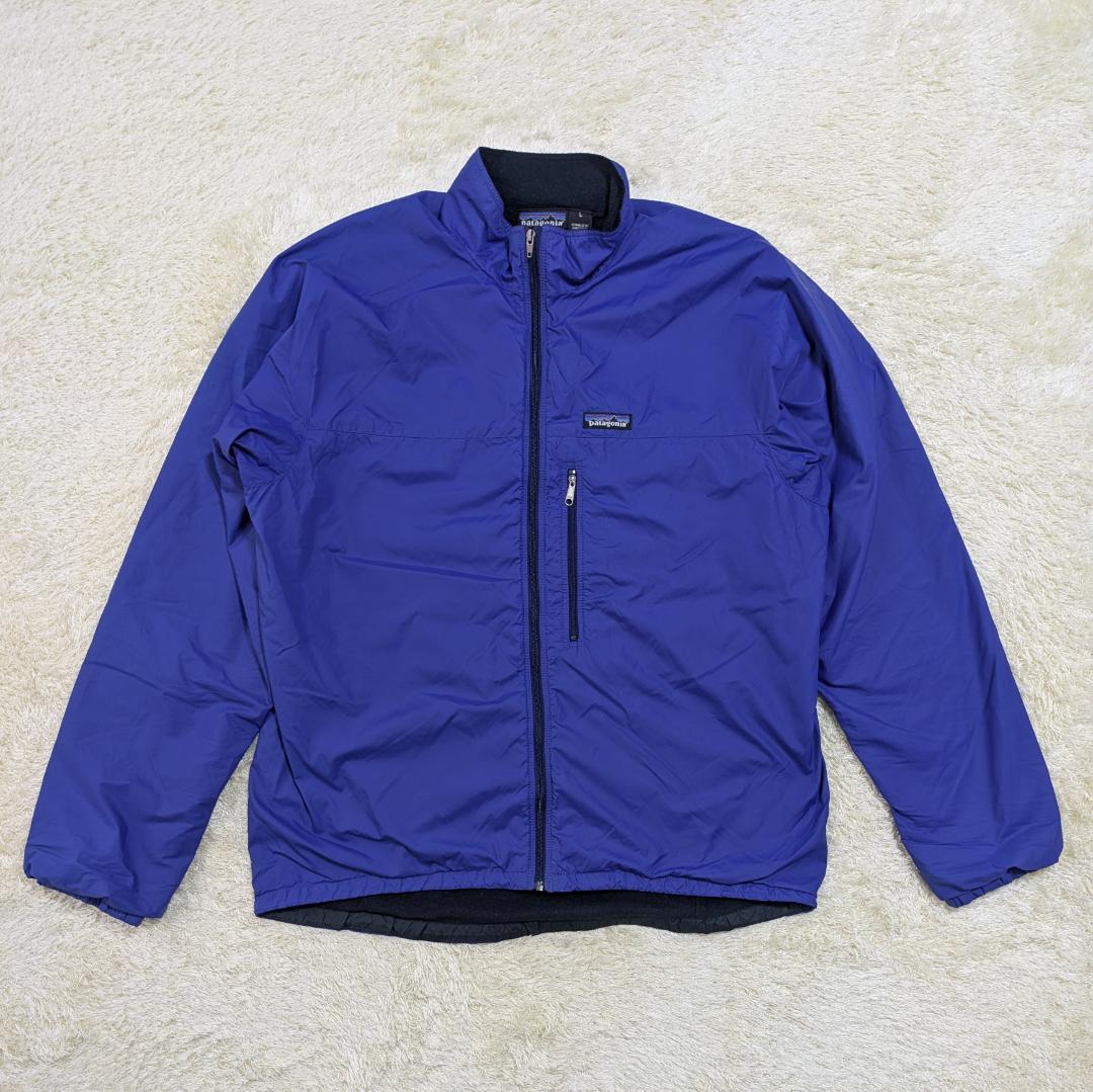 希少 90s パタゴニア ゼファージャケット L ブルー ヴィンテージ ナイロン