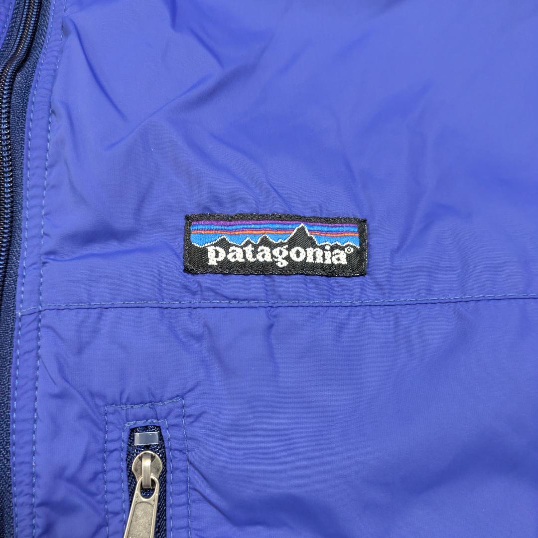希少 90s パタゴニア ゼファージャケット L ブルー ヴィンテージ ナイロン