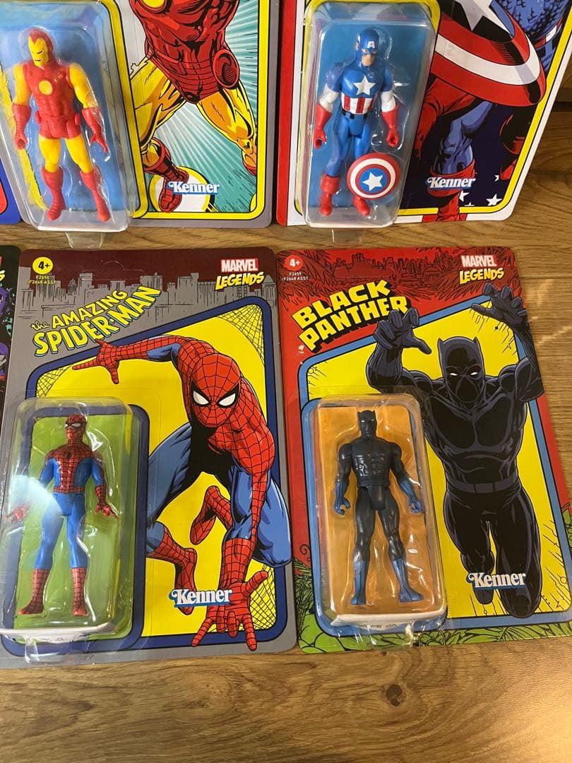 マーベルレジェンド レトロ　3.75インチ　6種新品未開封