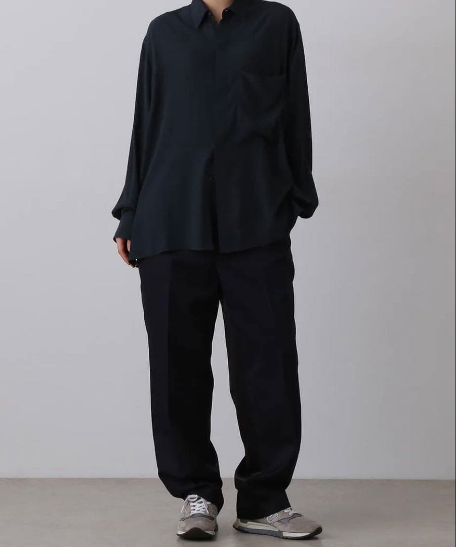 YLEVE イレーヴ MERINO WOOL 2TUCK TR 4 新品