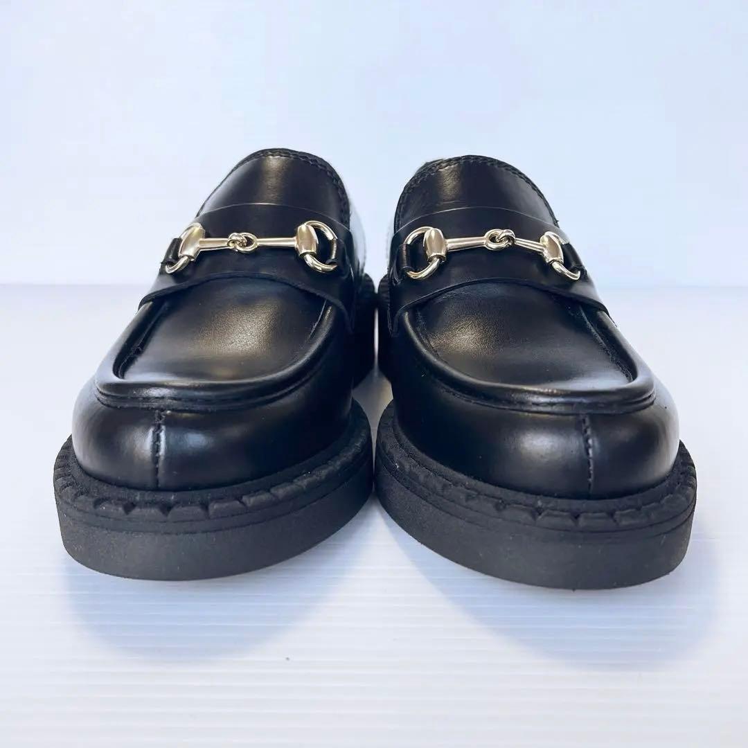 極美品✨ ペリーコサニー ビットローファー 黒 レザー 24cm イタリア製