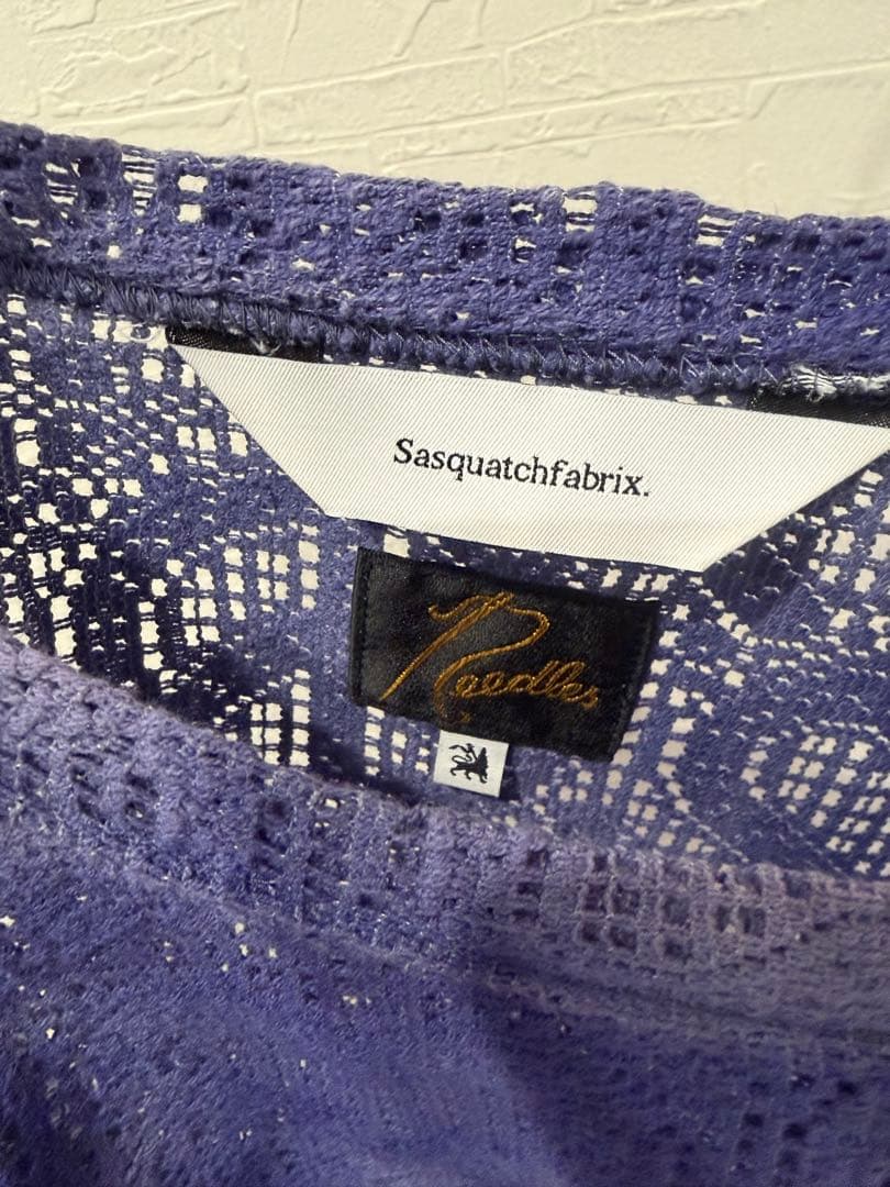 【最終値下げ】Sasquatchfabrix. ニードルズ　プルオーバー
