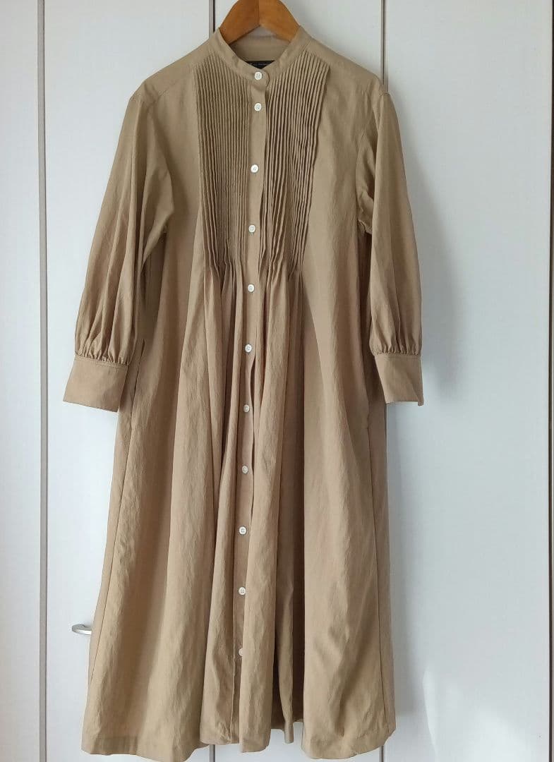 あかママ【23区】ヴィンテージライトタフタ ブザム ワンピース　　32