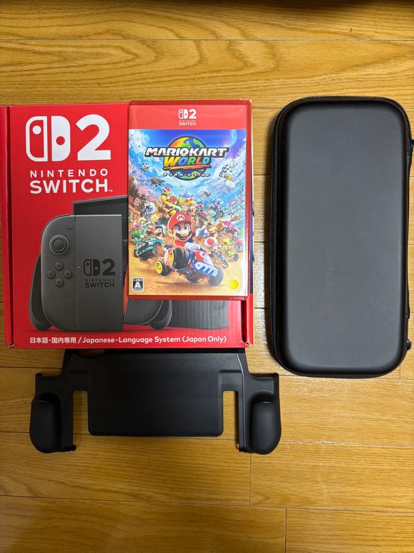 ニンテンドースイッチ2 本体　使用済み　マリオカートワールド付き