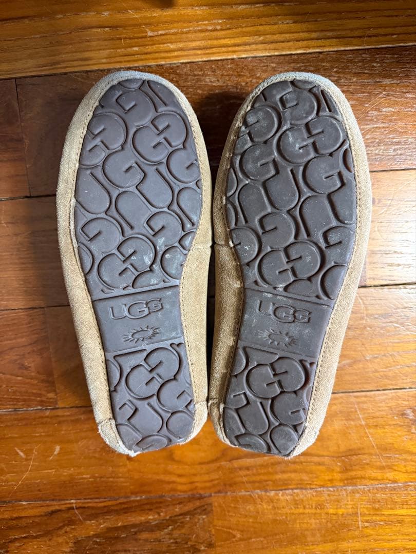 UGG ブラウン モカシン