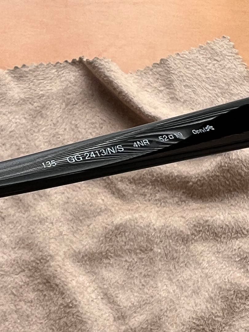 OLD GUCCI グッチ メタルロゴ イタリア製 ヴィンテージ サングラス