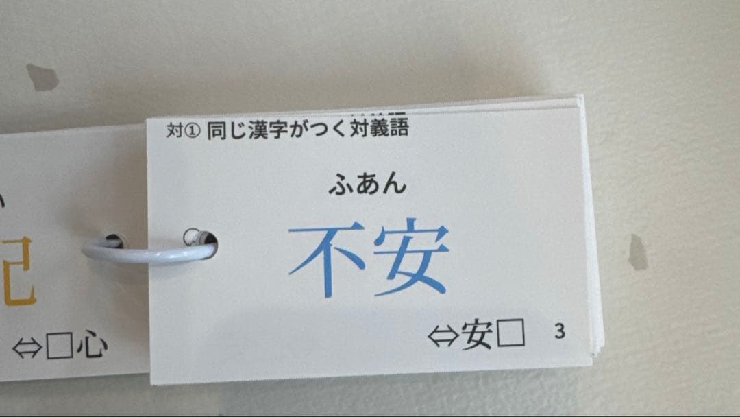 暗記カード　まとめ売り　中学受験