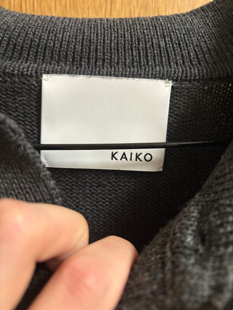 a*a様 KAIKO Knit polo shirt