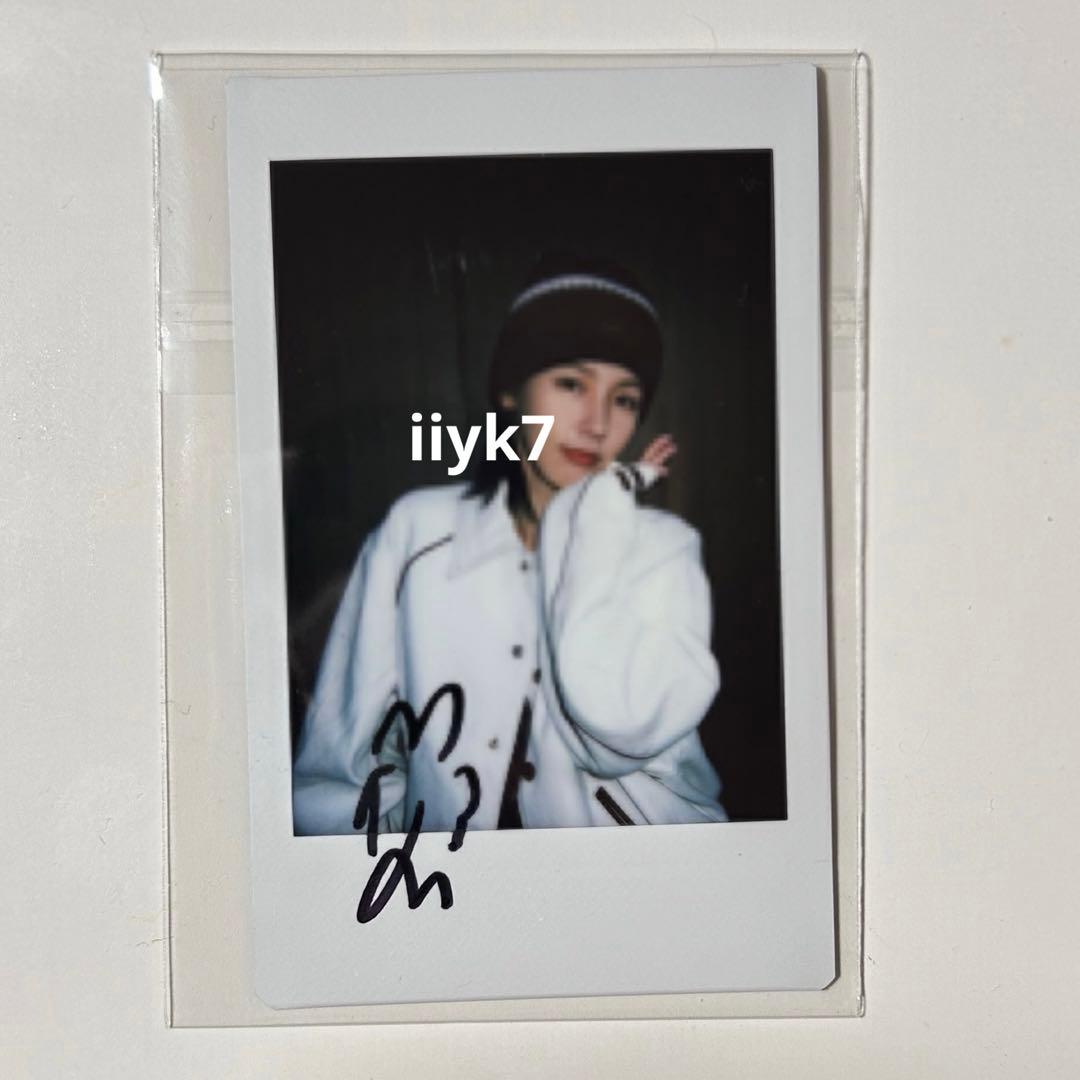 I-DLE ミヨン 直筆サイン入り ポラロイド 3