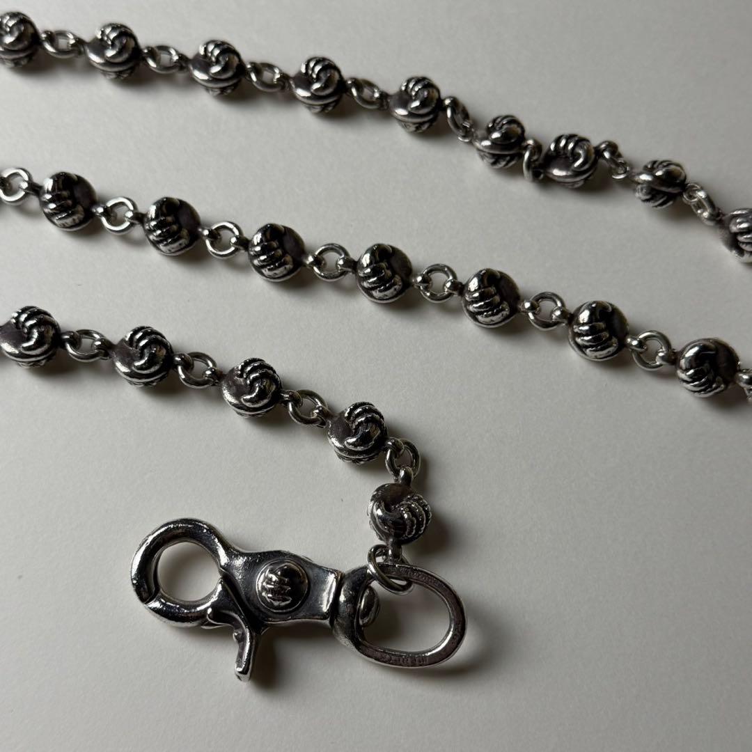 廃盤 CHROMEHEARTS ウォレットチェーン クローボール 【訳あり】