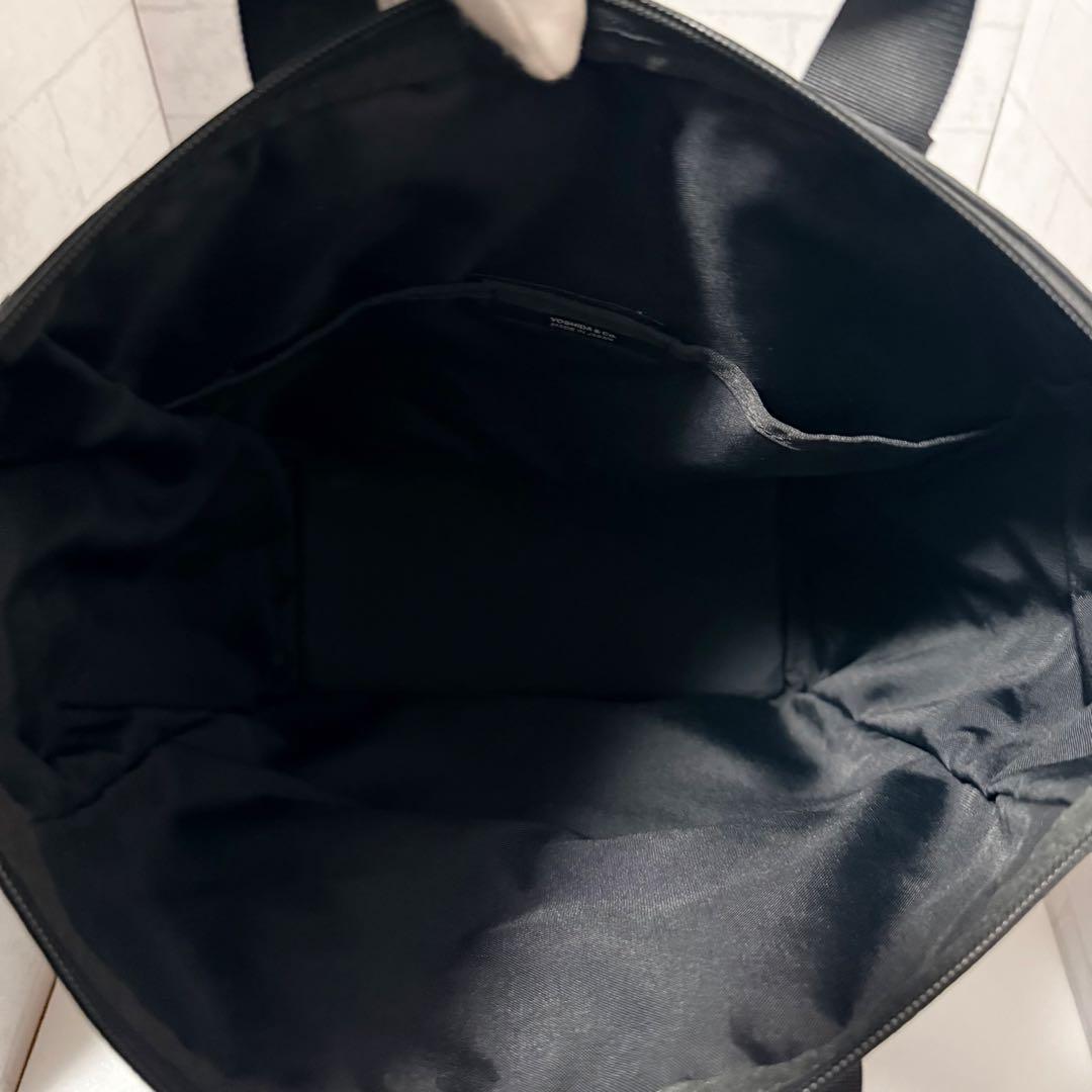 未使用級 ポーター ムース 2way デイパック L ブラック