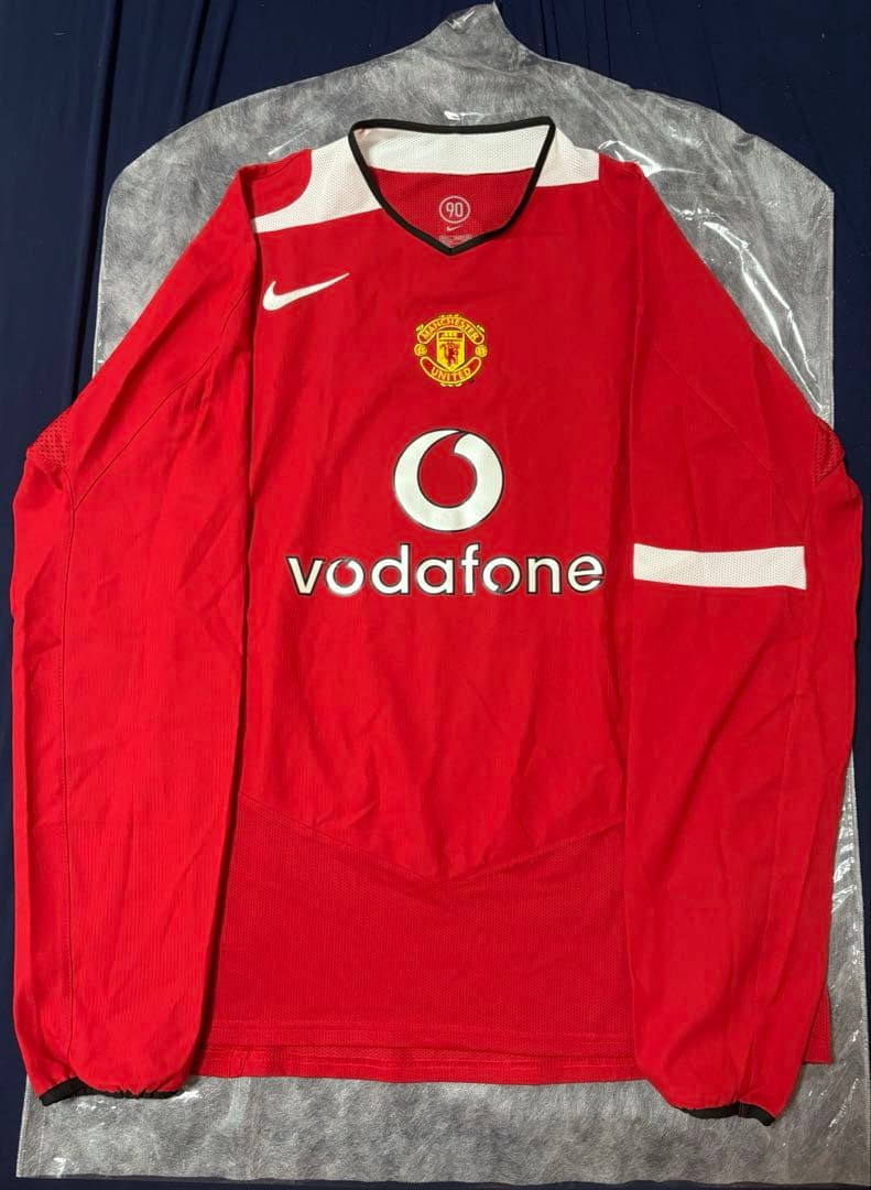 【未使用】マンチェスターU 04-06 ホーム 長袖 ギグス トータル90