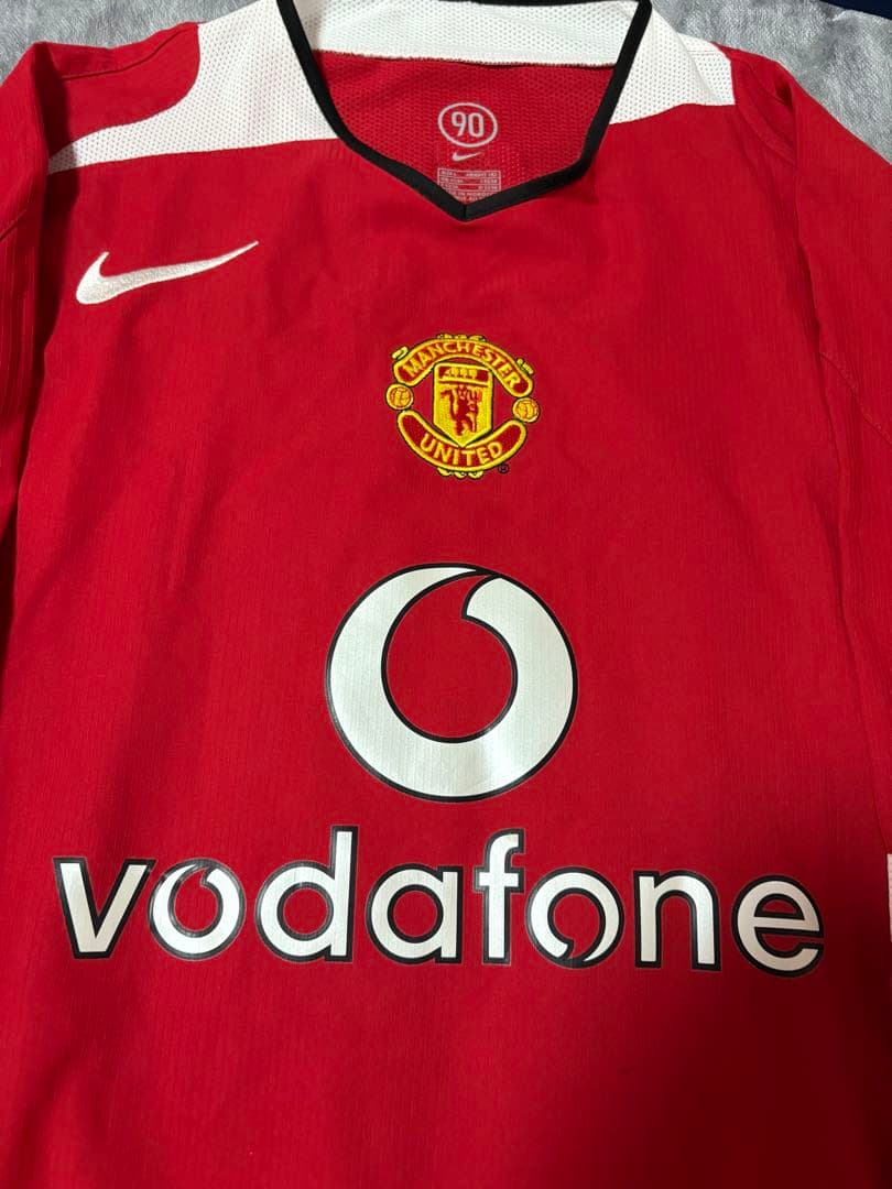 【未使用】マンチェスターU 04-06 ホーム 長袖 ギグス トータル90