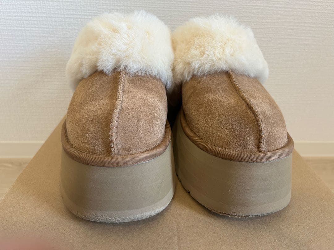 UGG ファンケット　チェスナット　25cm スリッポン　ブーツ