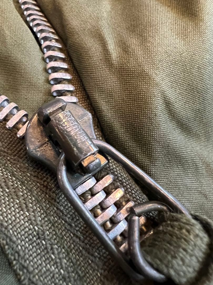 スペシャルビンテージ 70s M-65 XS アルミジップ コヨーテファー