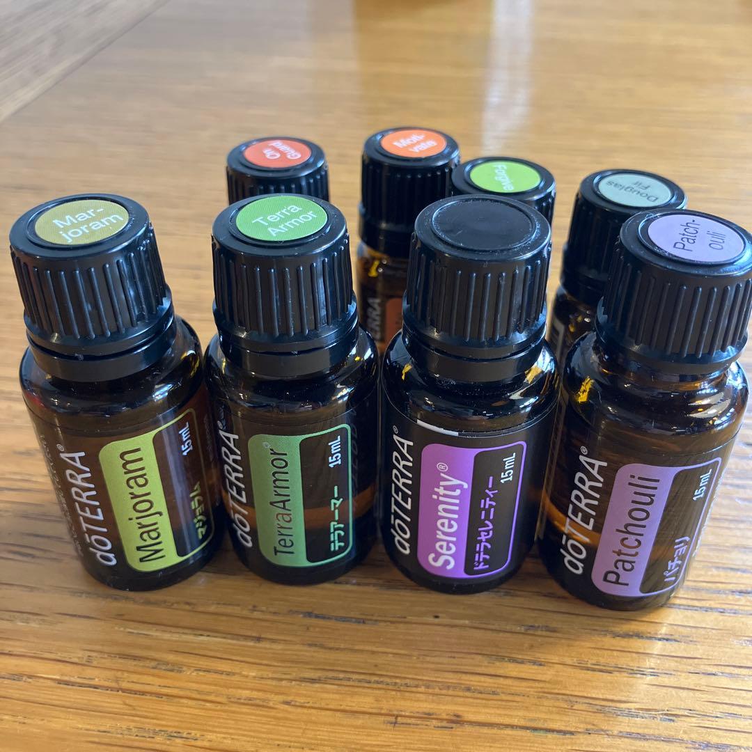 未開封　doTERRA エッセンシャルオイルセットバラ不可　参考相場36700円