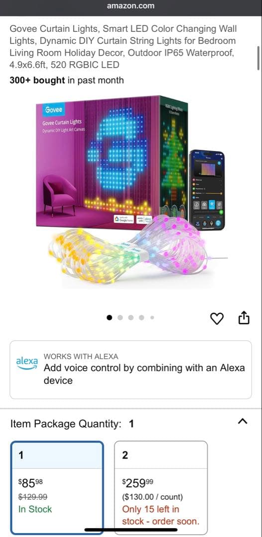 【Kenjik】Govee Curtain Lights 動的DIY