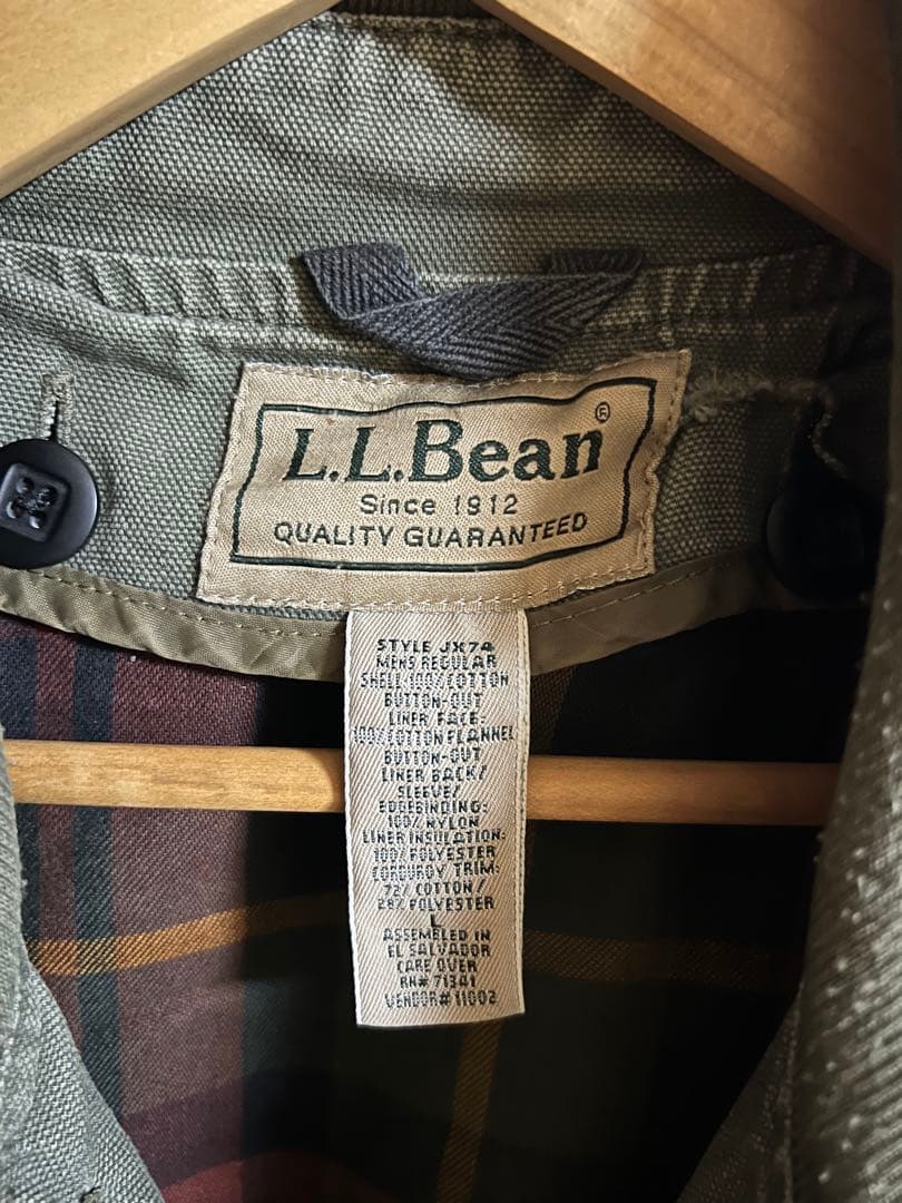 LL BEAN ハンティングジャケット Lサイズ