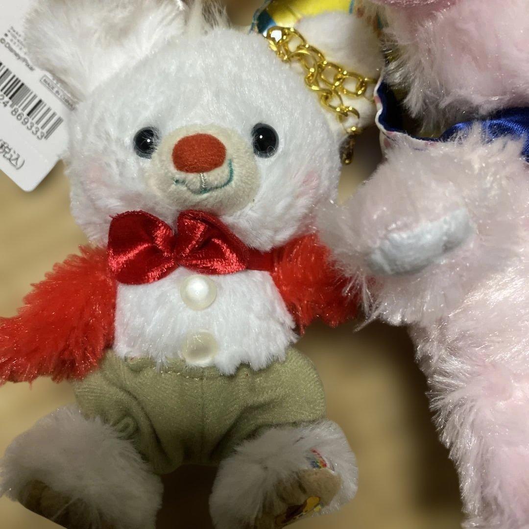 ディズニー　ユニベアシティ　ぬいぐるみ　キーホルダー