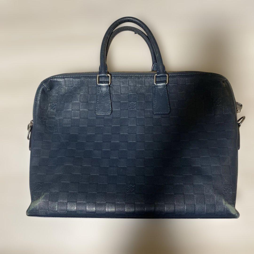 ルイヴィトン　ポルト ドキュマンジュール ダミエアンフィニ ビジネスバッグ