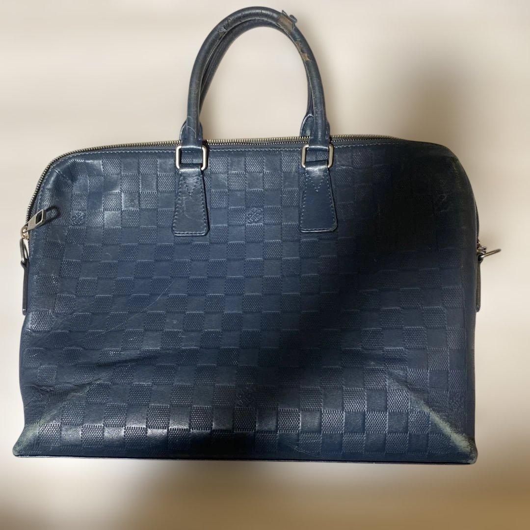 ルイヴィトン　ポルト ドキュマンジュール ダミエアンフィニ ビジネスバッグ