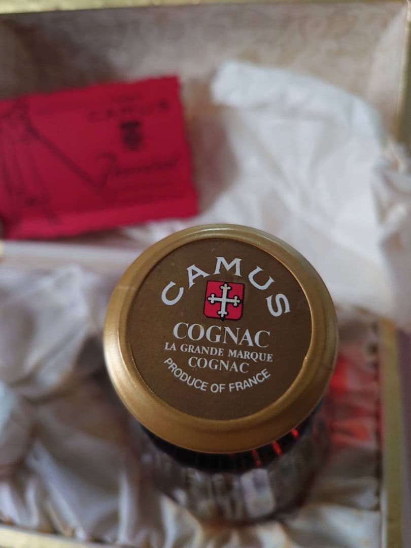 未開封　CAMUS カミュ バカラ クリスタル ブランデー