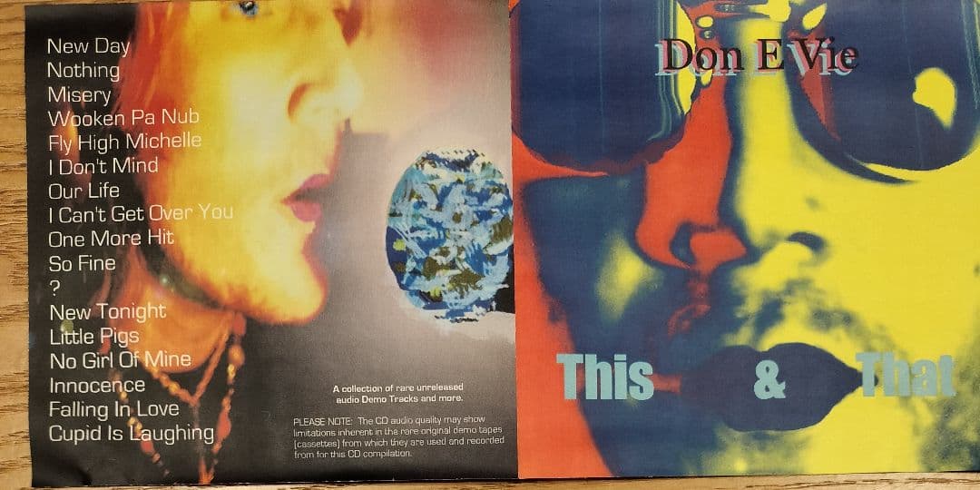 【輸入盤】Donnie Vie ソロ3枚セット