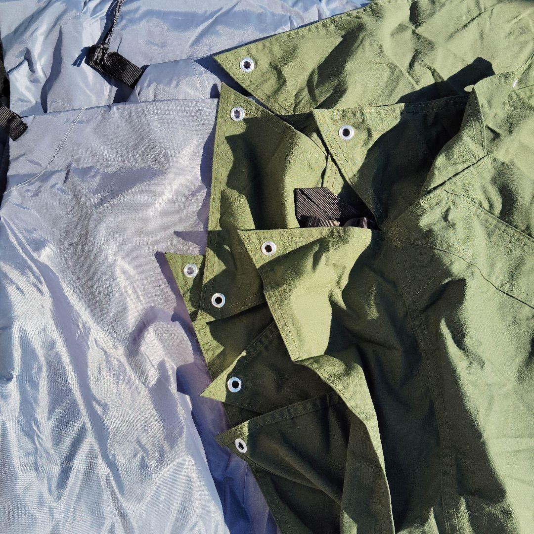 Wolfyok ワンポールT/C　ソロティピーテント 煙突ポート付