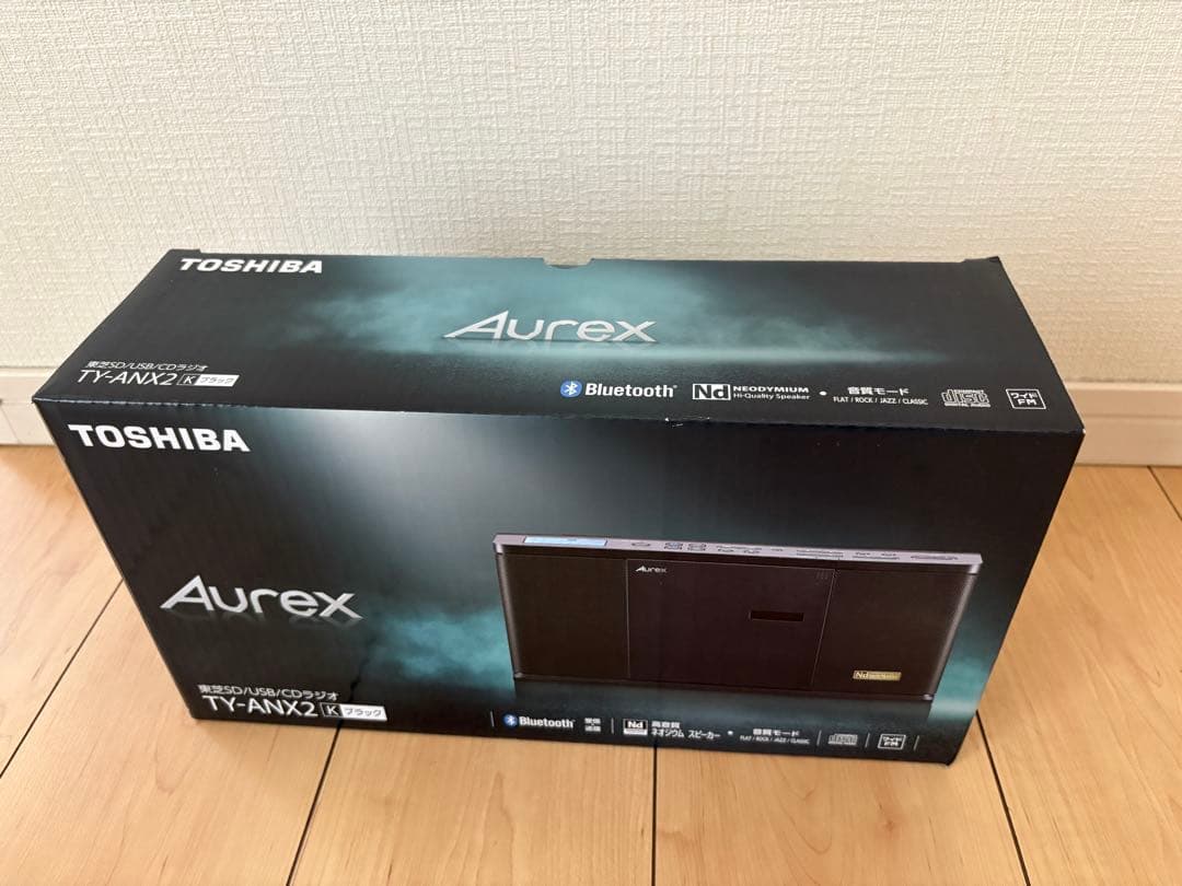 ✳︎値下げしました✳︎東芝CDラジオ Aurex TY-ANX2 Bluetooth