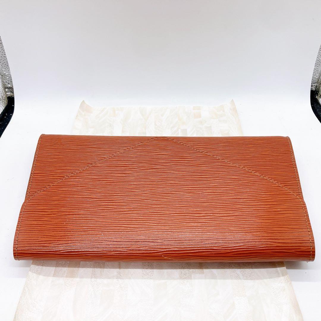 LOUIS VUITTON エピ　ブラウン　アールデコ　クラッチバッグ　正規品