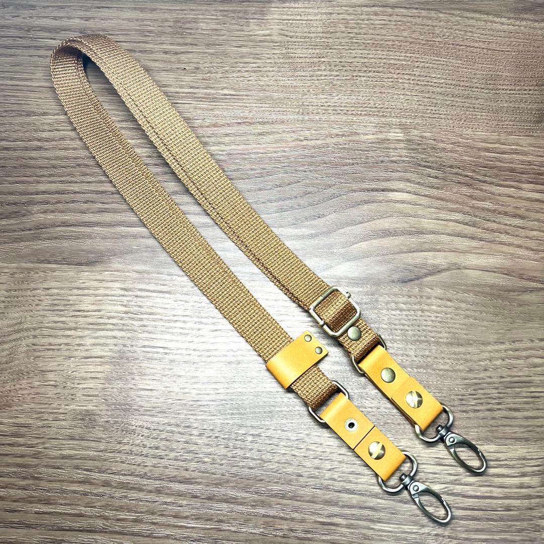 5丁差しシザーケース　ライトキャメル