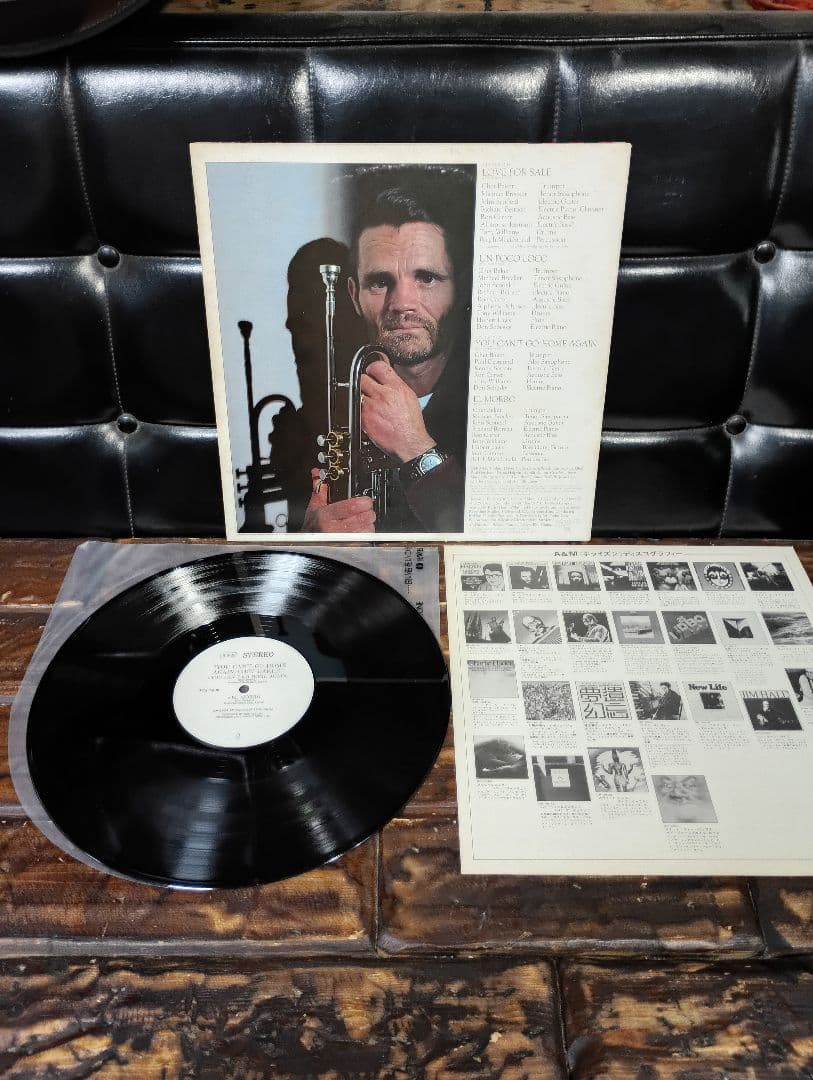 希少　見本盤　チェット・ベイカー　サンプル　白レーベル