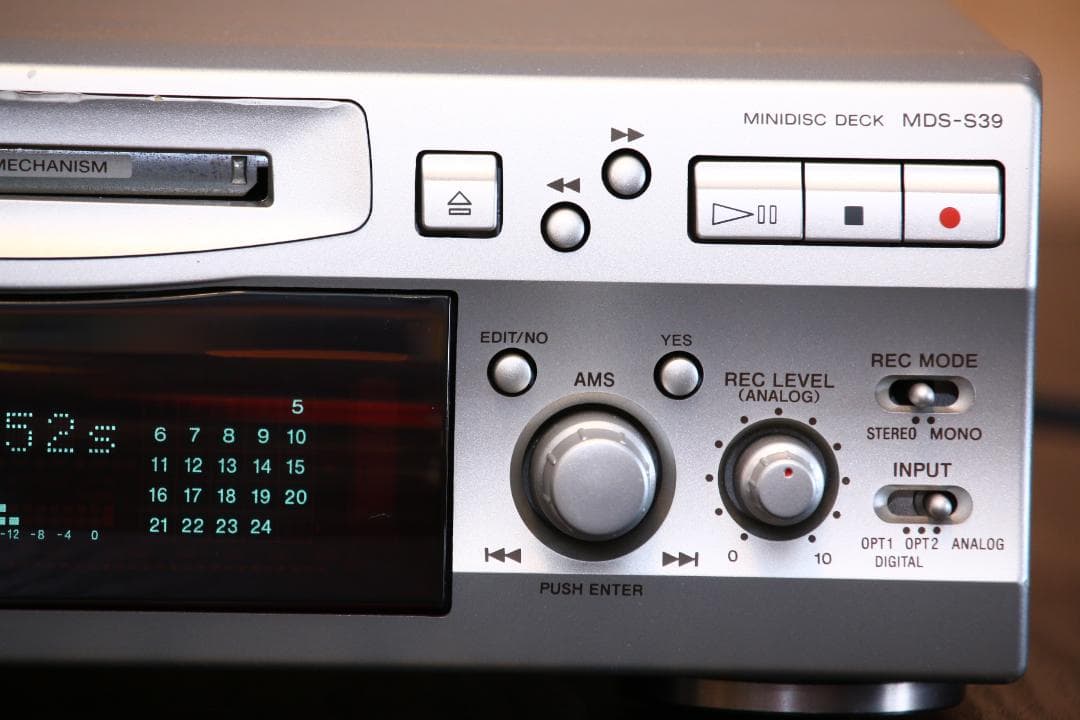 SONY MDS-S39 MDプレーヤー/レコーダー　日本製　完動品