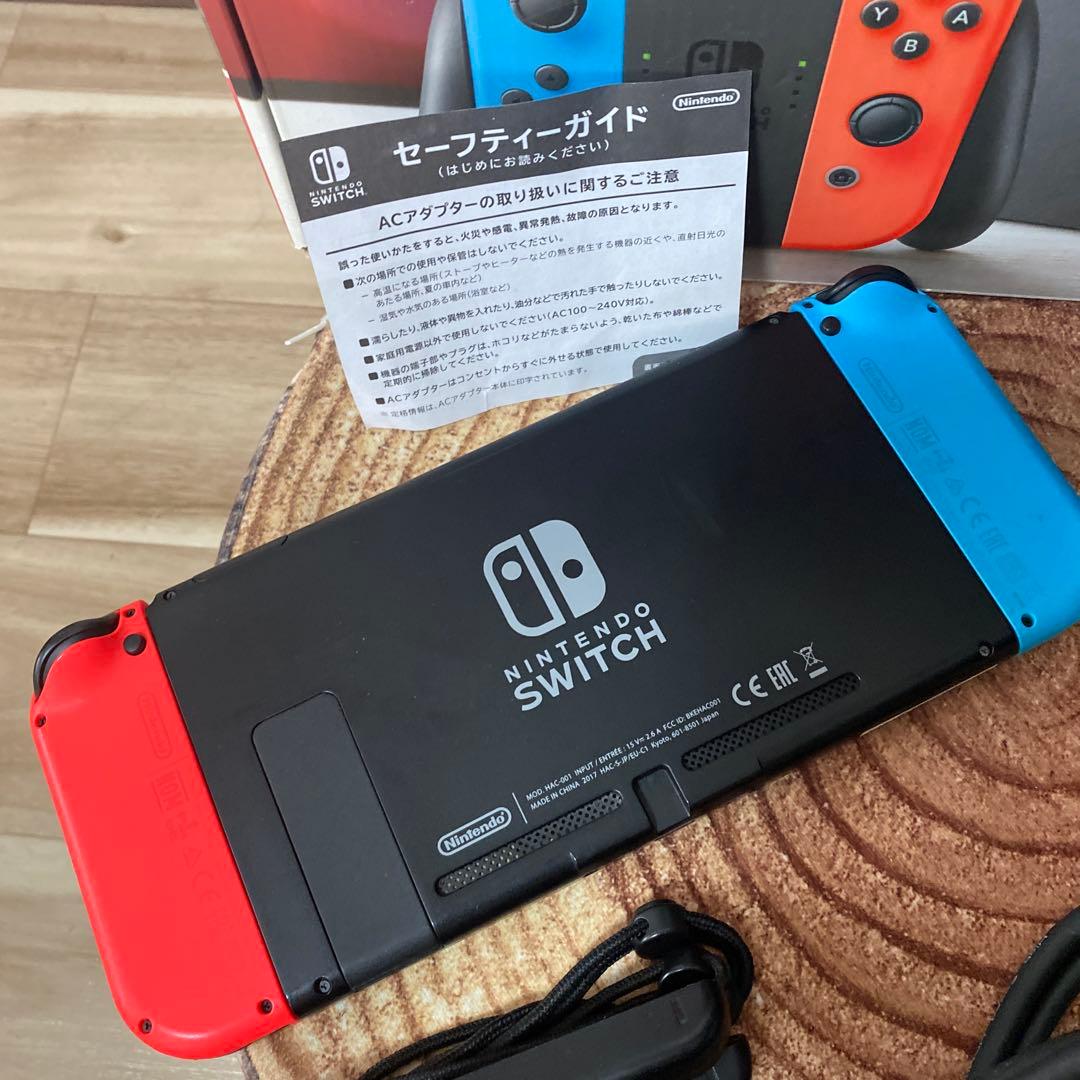 Nintendo Switch ニンテンドースイッチ本体　ネオン ①
