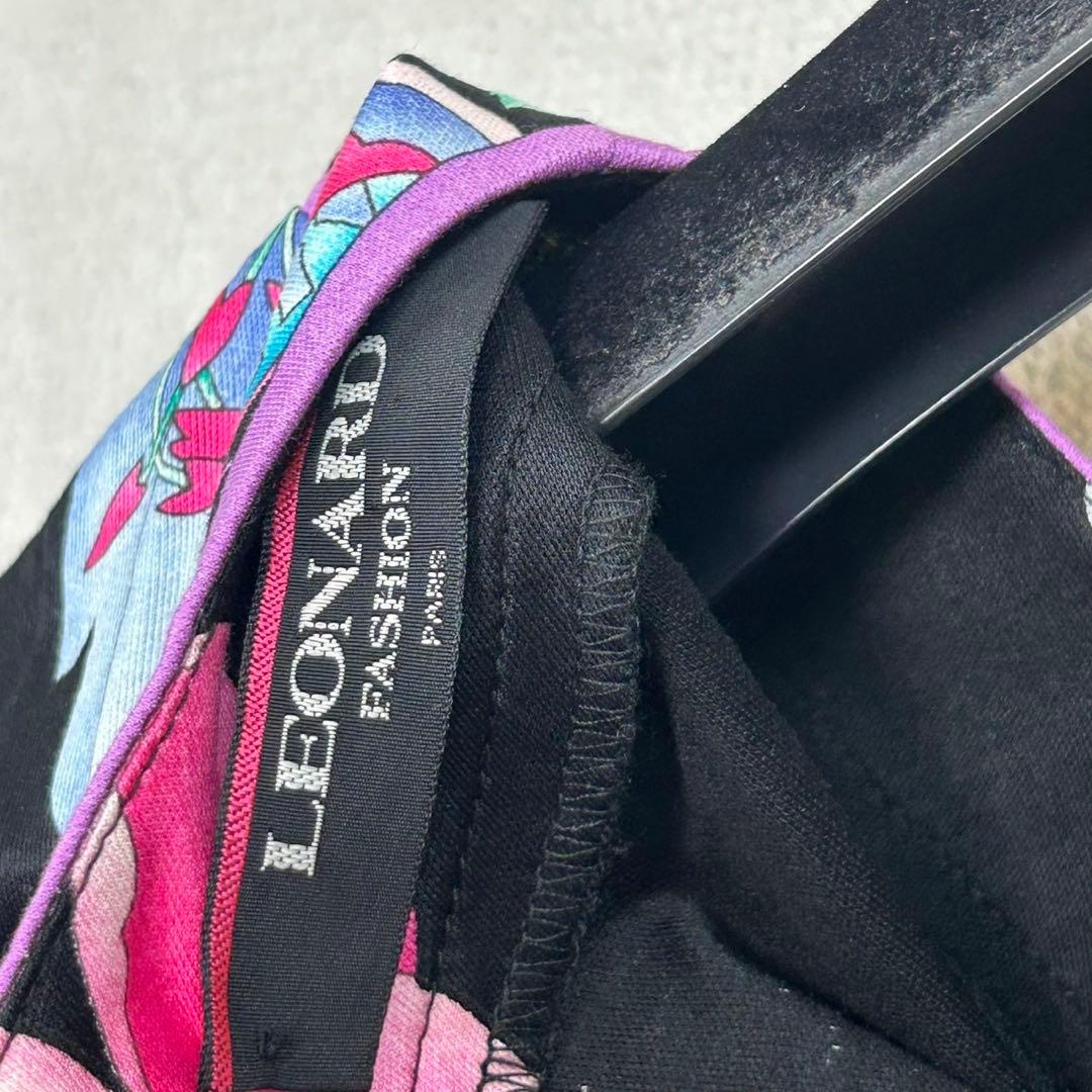 K449 新品未使用 XL レオナール 大きいサイズ カットソー レディース